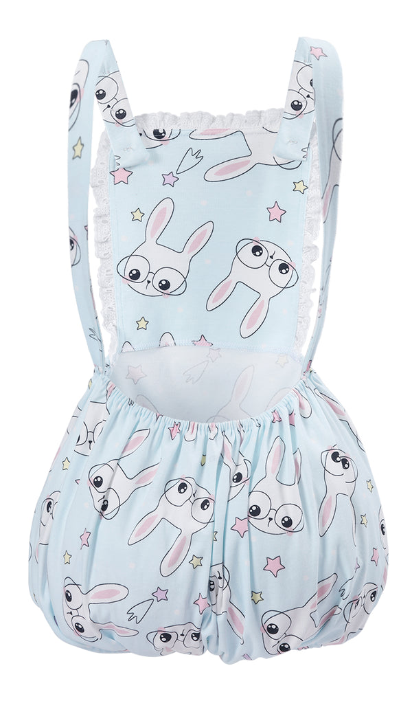 Dr Bunny Overall-Blue