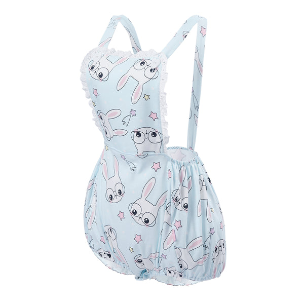 Dr Bunny Overall-Blue