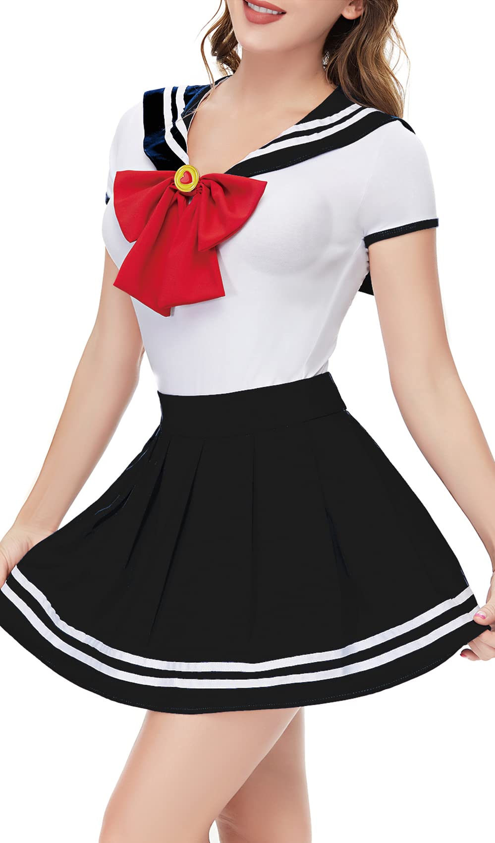 Magical Sailor Skirt Set Whiteblack Cutieplusu