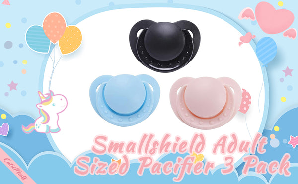 Adult Cutie Mini Pacifier 3-pack