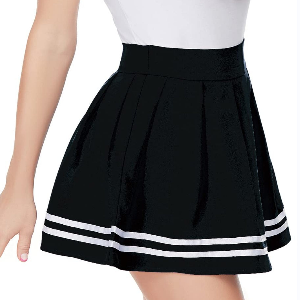 Magical Sailor Skirt Set-WhiteBlack