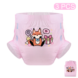 Baby Fox - 4 colors diaper - 3pcs