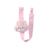 Animal Paradise Pacifier Clip - Pink