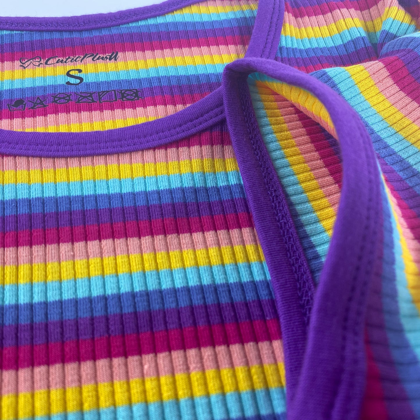 Rainbow Onesie-Purple