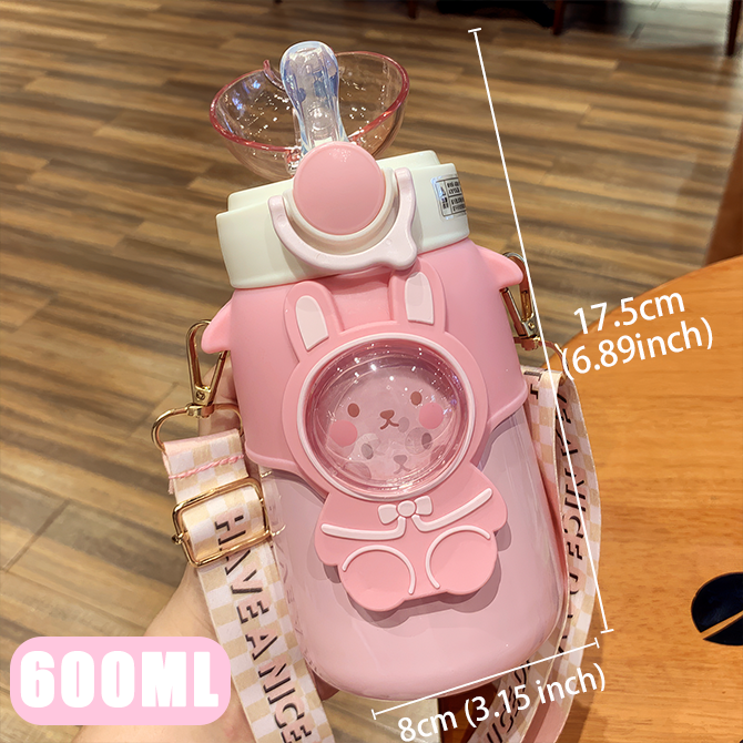 Adult Baby Bottle - Pink Rabbit