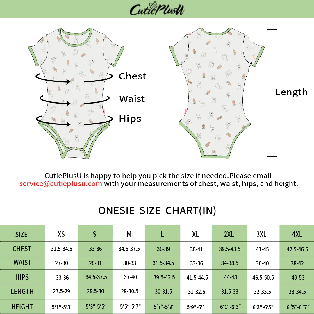 RABBITS LOVE CARROTS ONESIE