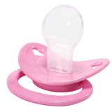 1pc Adult Pacifier Pink + 1 Extra Clear Nipple