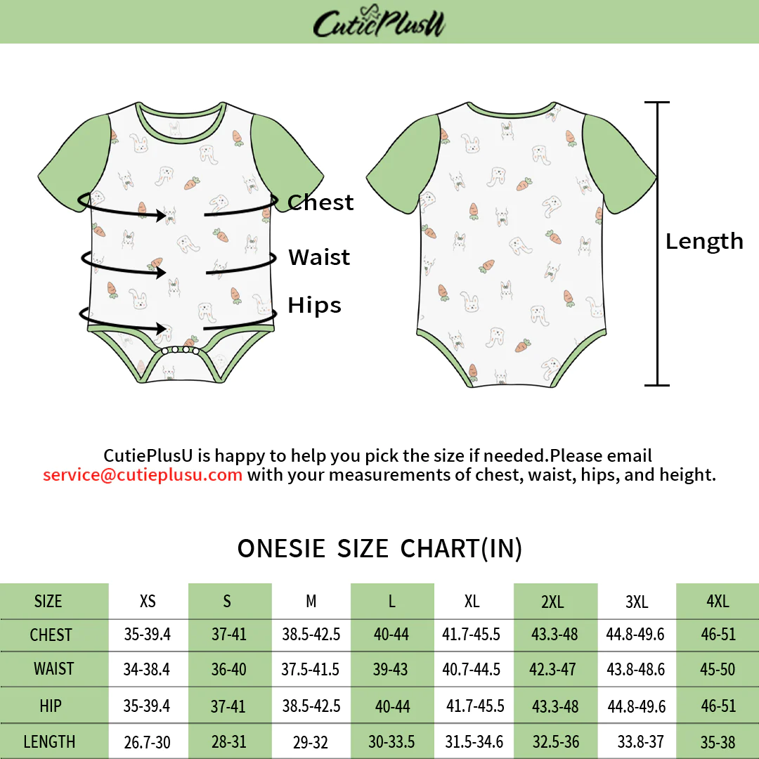 RABBITS LOVE CARROTS ONESIE