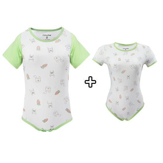 RABBITS LOVE CARROTS ONESIE