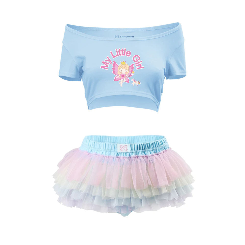 My Little Girl Dancing Set-BlueRainbow