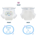 Artist Polar Bear-White Diaper-3 Pcs