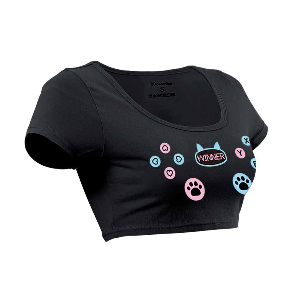 Gamer Girl Crop Top