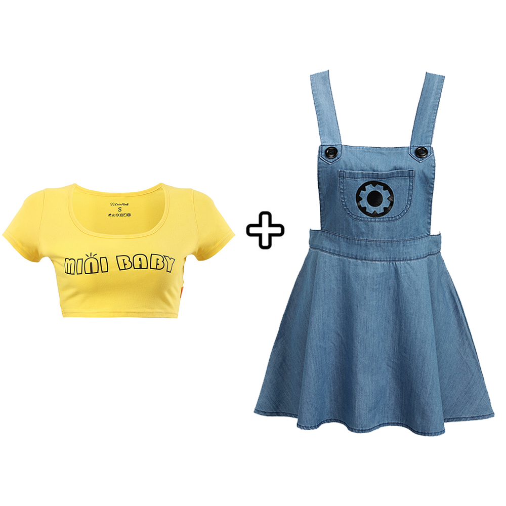 Mini Baby Overall Set - Blue