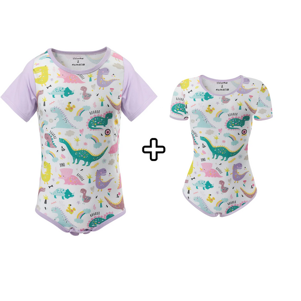 Dino World Adult Onesie Set