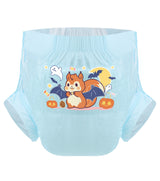 Halloween Squirrel-Blue Diaper-3pcs