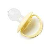 Adult Round Pacifier 2pcs - Yellow & Green