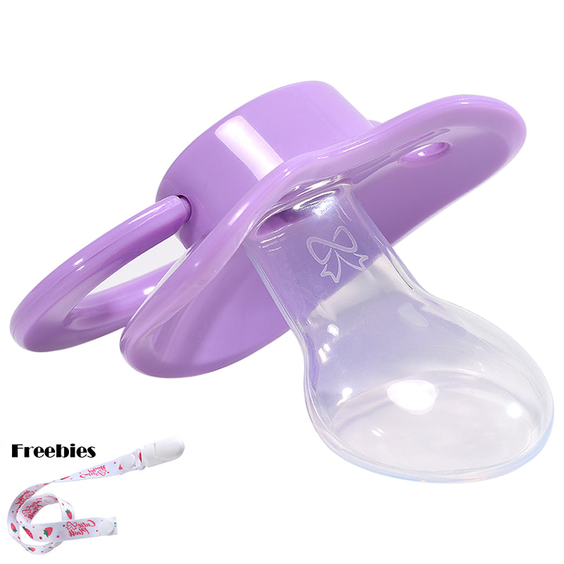 Adult Cutie Pacifier 3 pack-Purple,Green,White