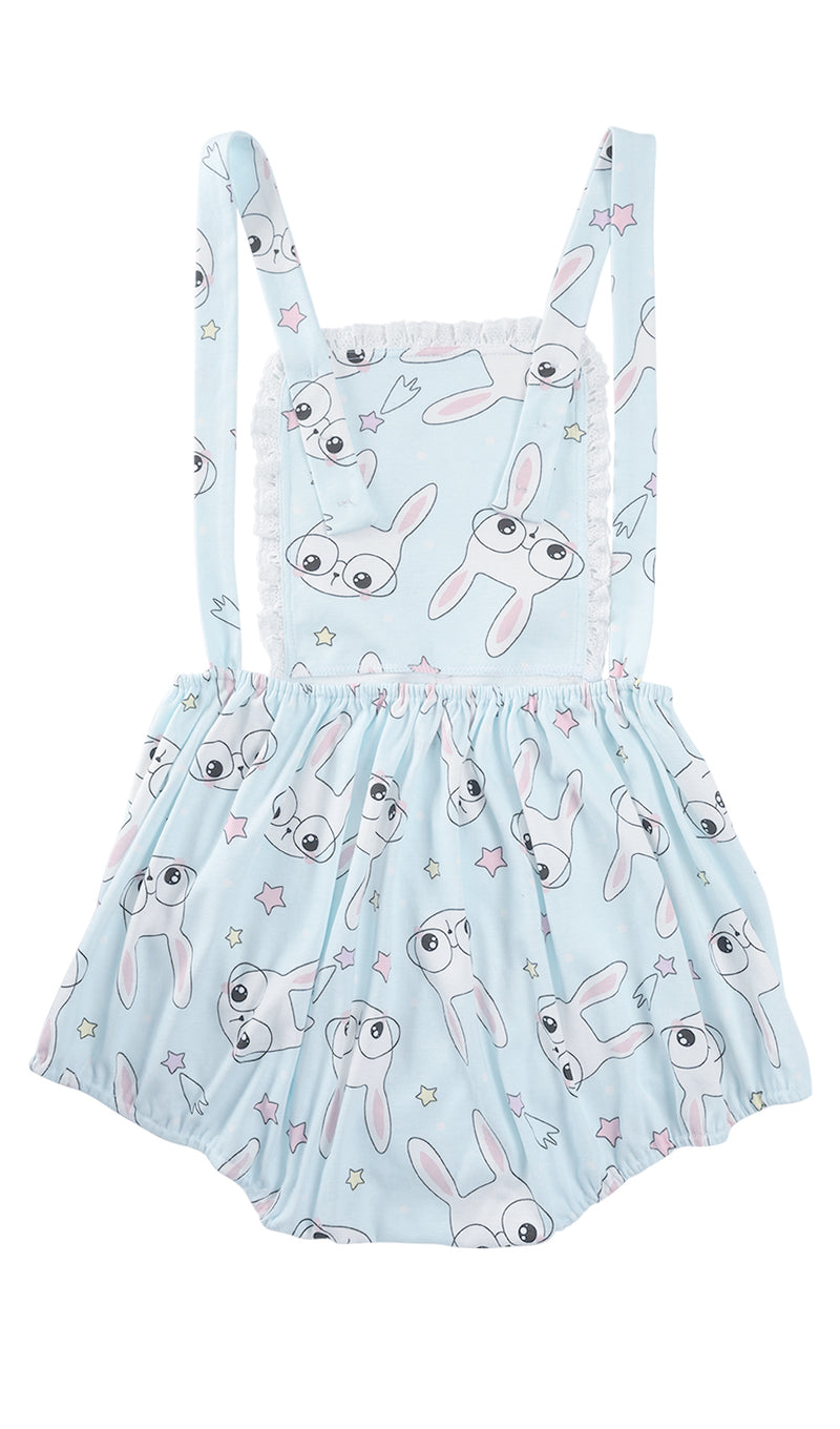 Dr Bunny Overall-Blue