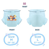 Halloween Squirrel-Blue Diaper-3pcs