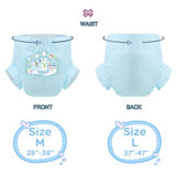 Artist Polar Bear-Blue Diaper-3 Pcs