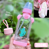 Adult Baby Bottle - Cactus with a Bag