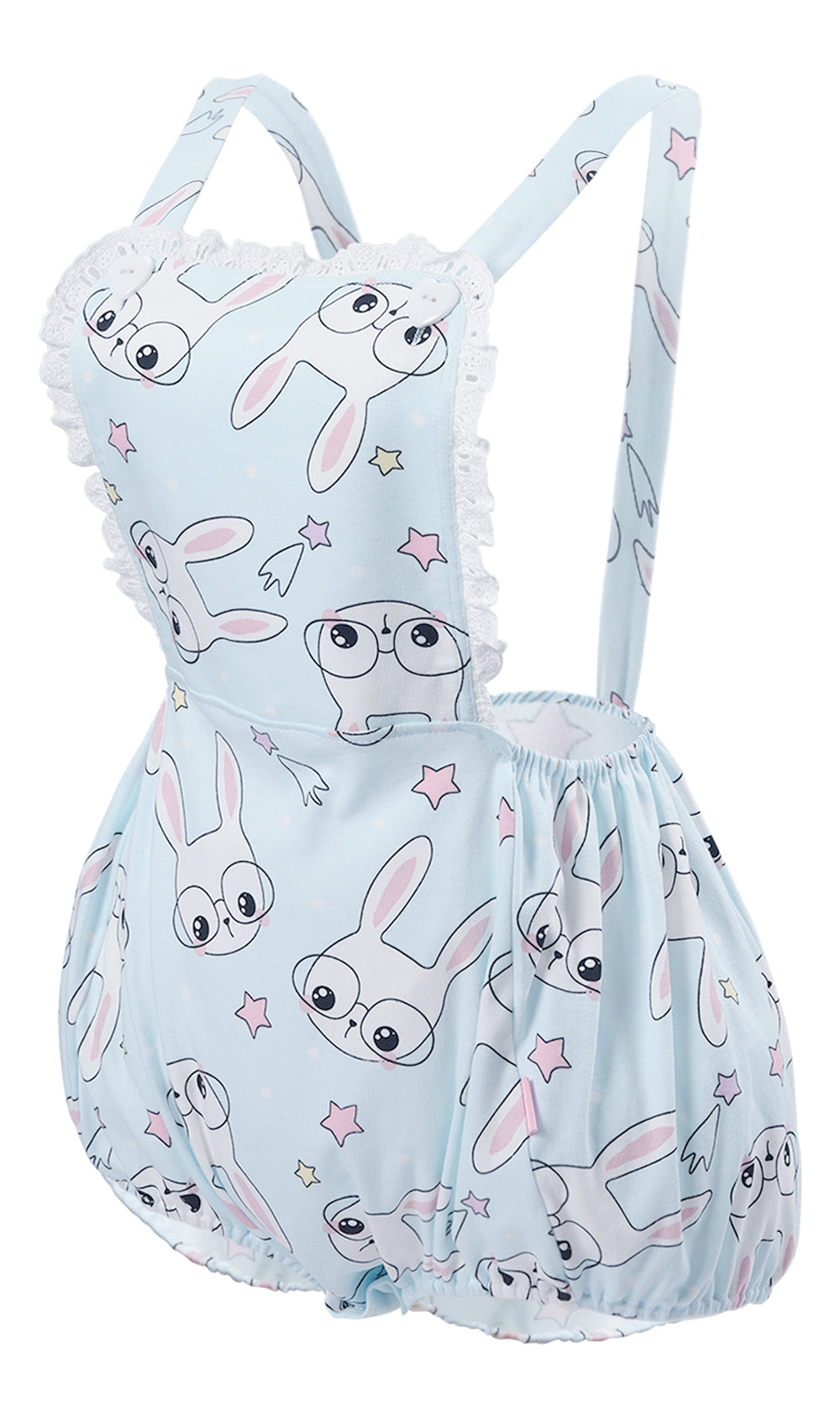 Dr Bunny Overall-Blue