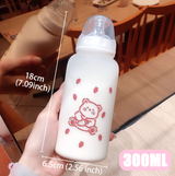 Adult Baby Bottle - Red Bear