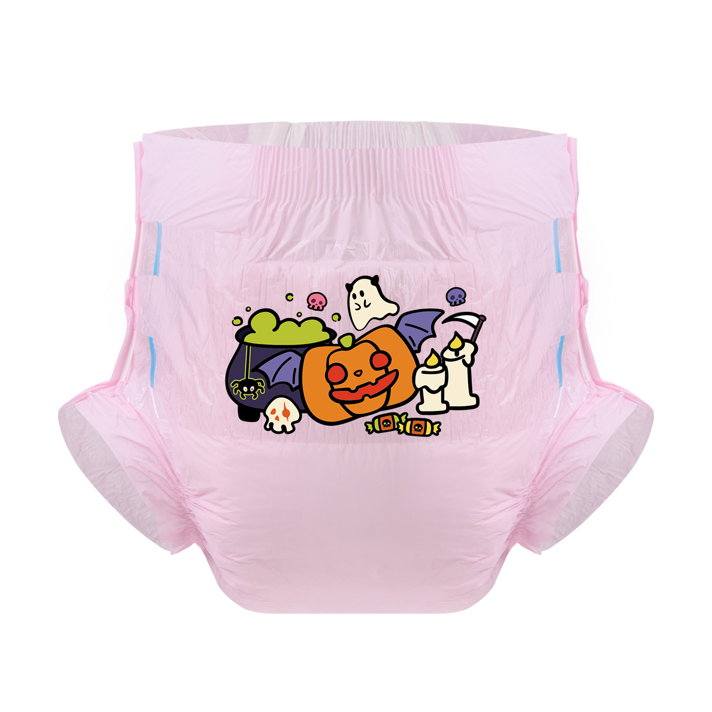 Halloween Pumpkin-Adult Diaper-3pcs