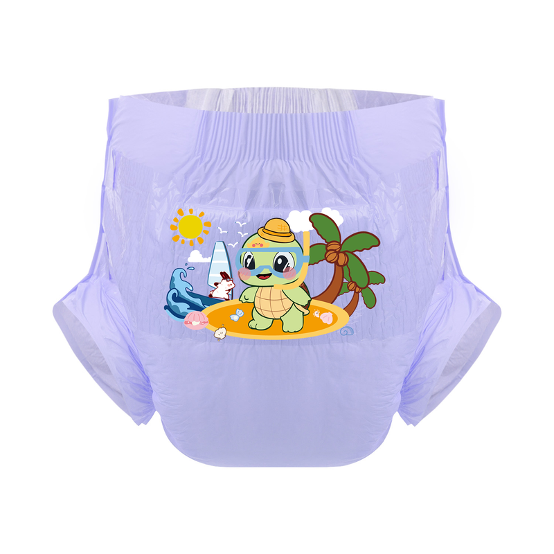 Turtle Diving-Adult Diaper-3pcs