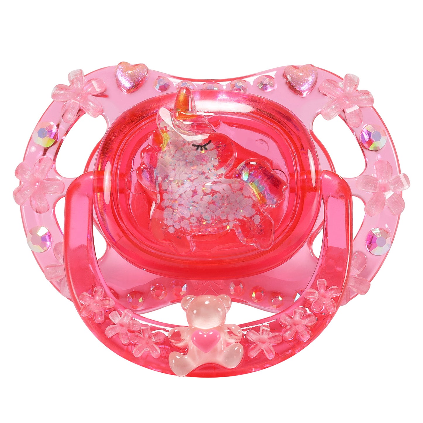 Crystal Pacifier - Pink Unicorn