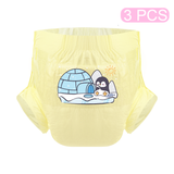 Penguin Fishing Adult Diaper-3pcs