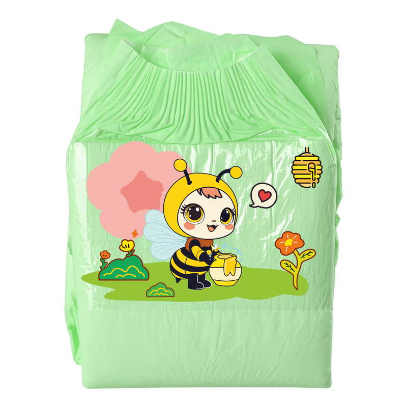 Honey Bee-Adult Diaper - 3pcs