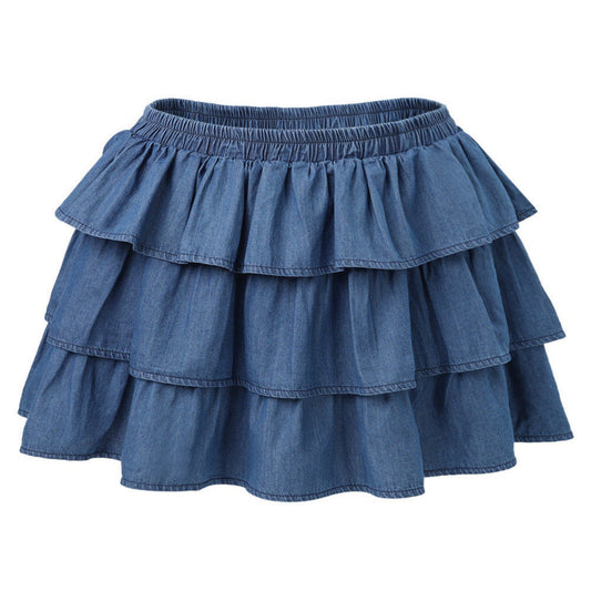 Denim Blue Skirt