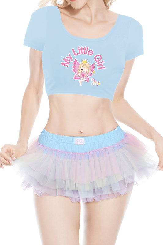 My Little Girl Dancing Set-BlueRainbow