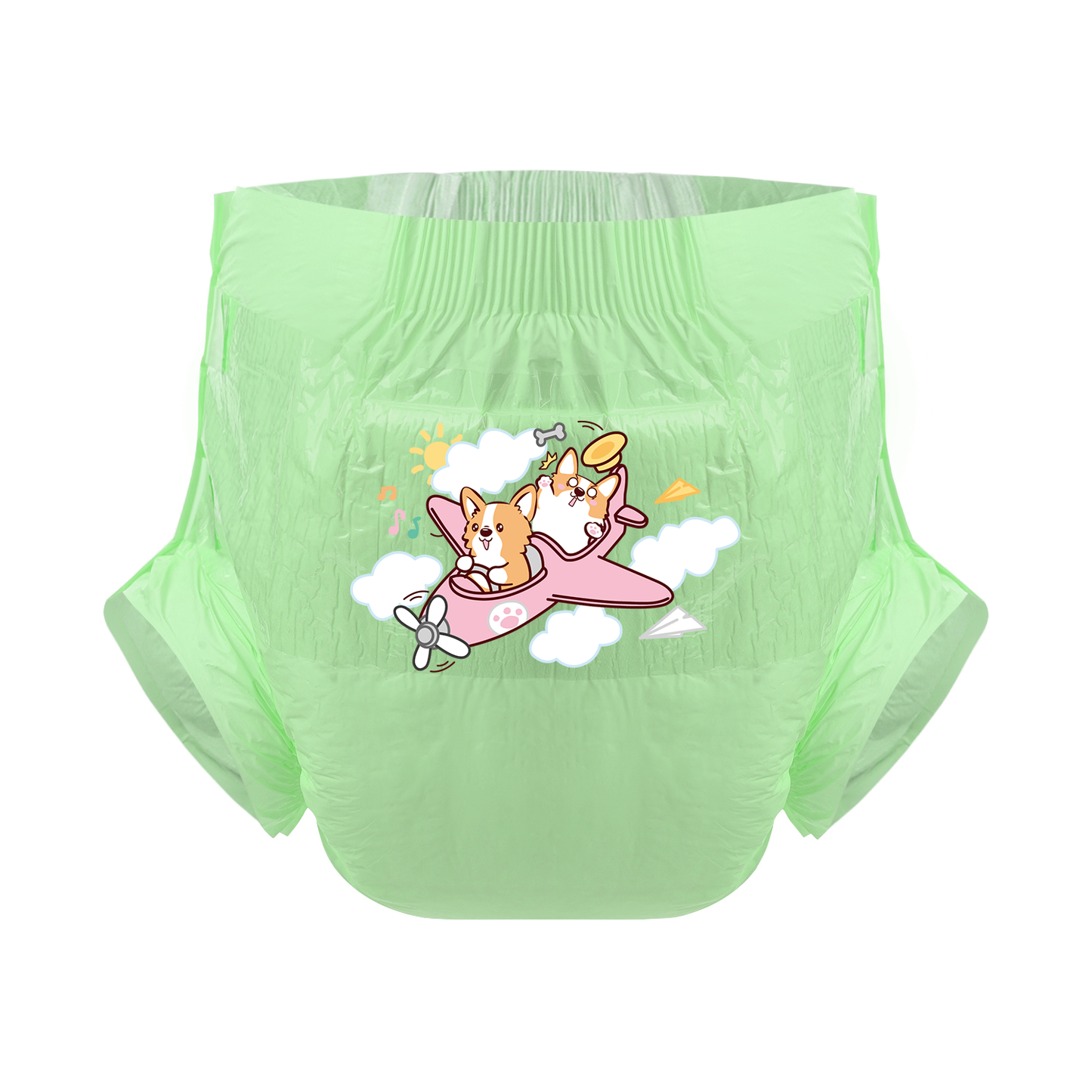 Corgi Driver-Adult Diaper-3 Pcs