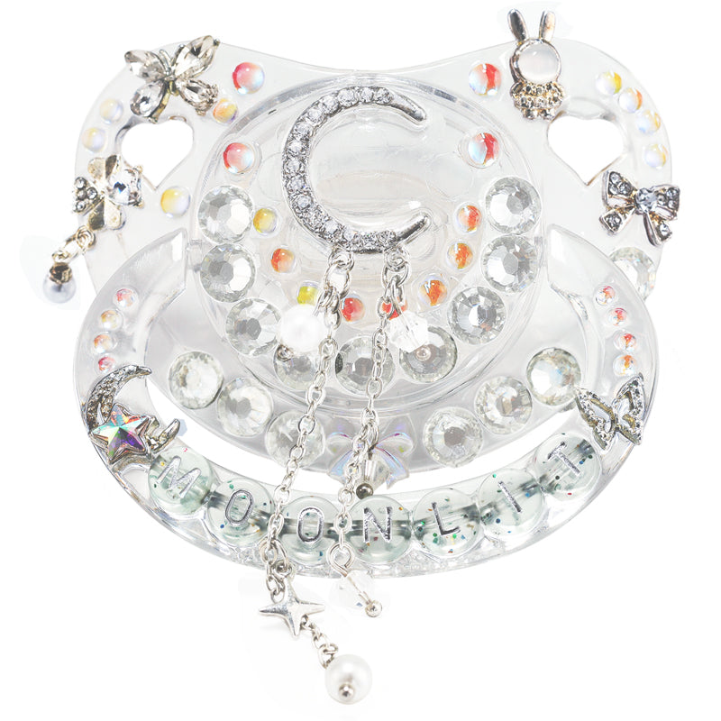 Moon White Pacifier – CutiePlusU