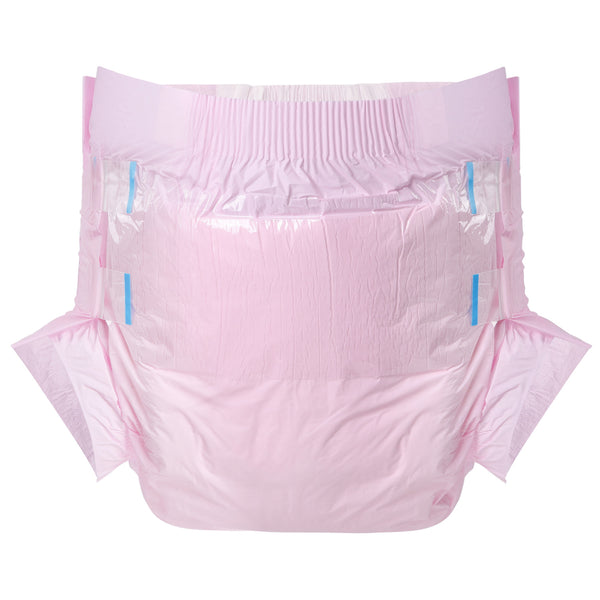 Adult Diaper-ABD White+Pink