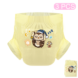 Sleeping Owl-Adult Diaper-3pcs