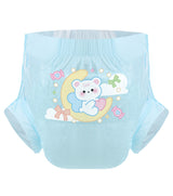 Cute Bear-Blue Diaper-3 Pcs