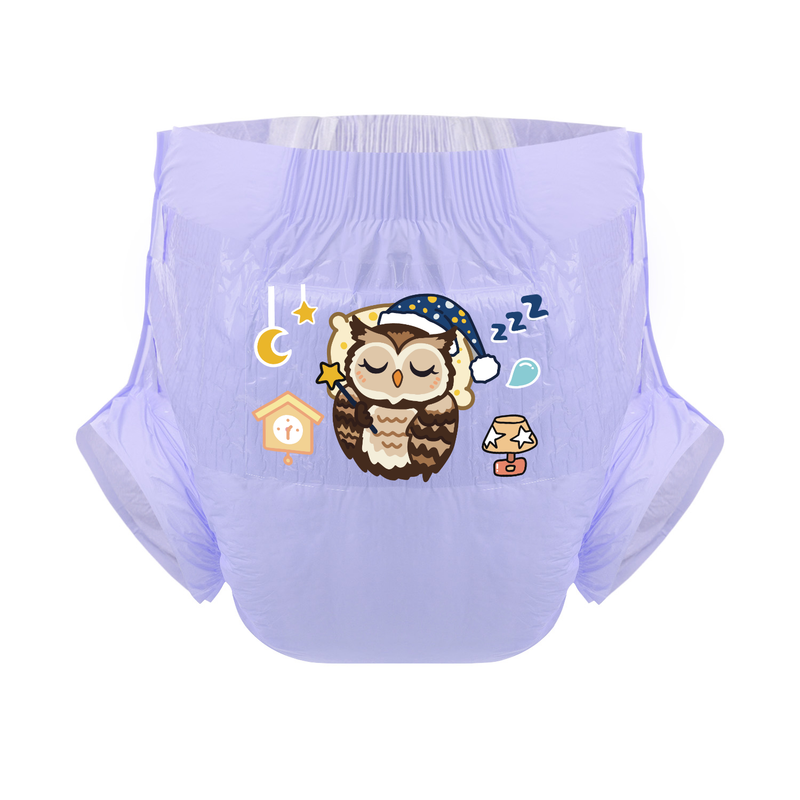 Sleeping Owl-Adult Diaper-3pcs