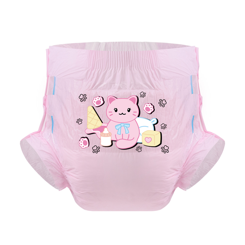 Cute Kitty-Adult Diaper-3 Pcs