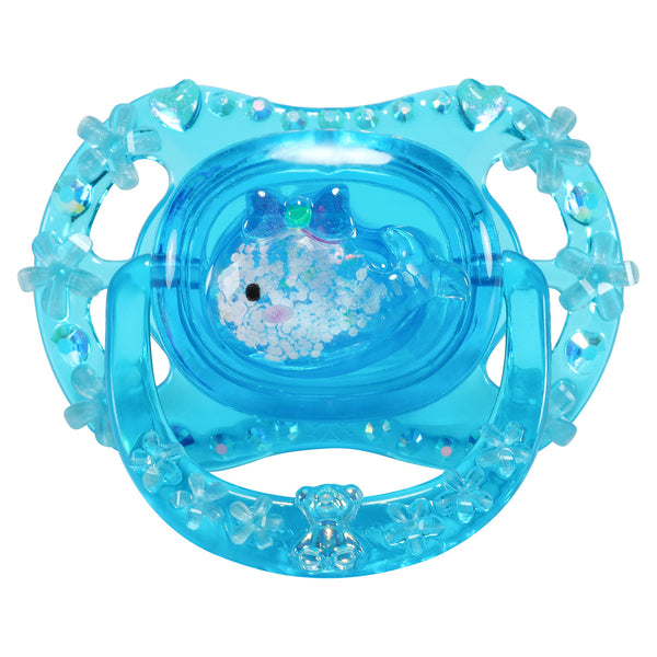 Crystal Pacifier - Blue Whale