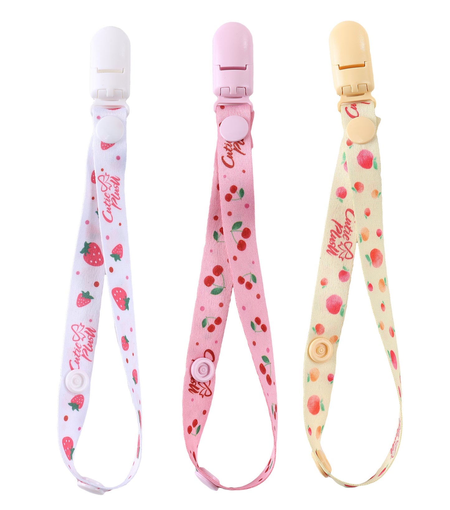 Fruit Party Adult Pacifier Clip