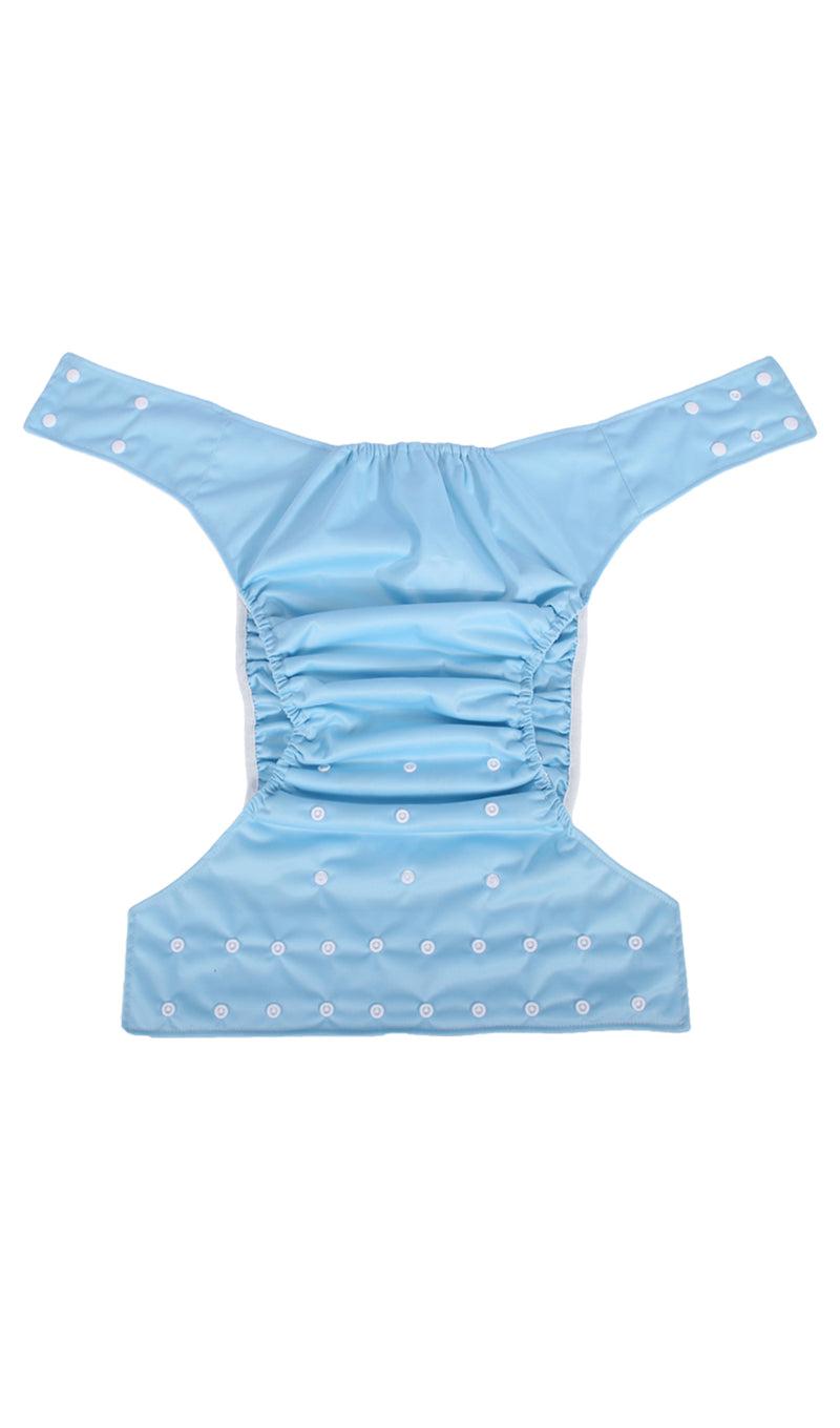 CutiePlusU Adult Cloth Diaper-Blue