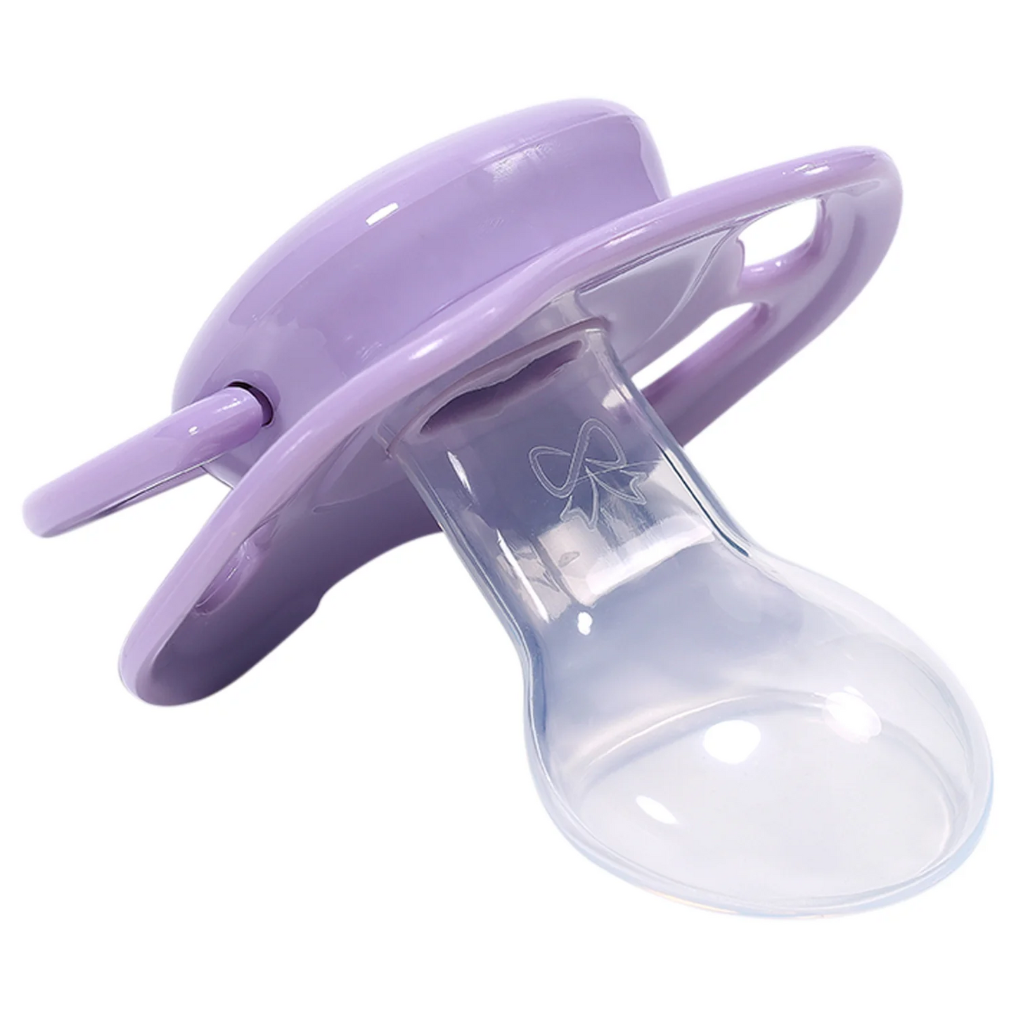 Pacifier with Stickers-Purple