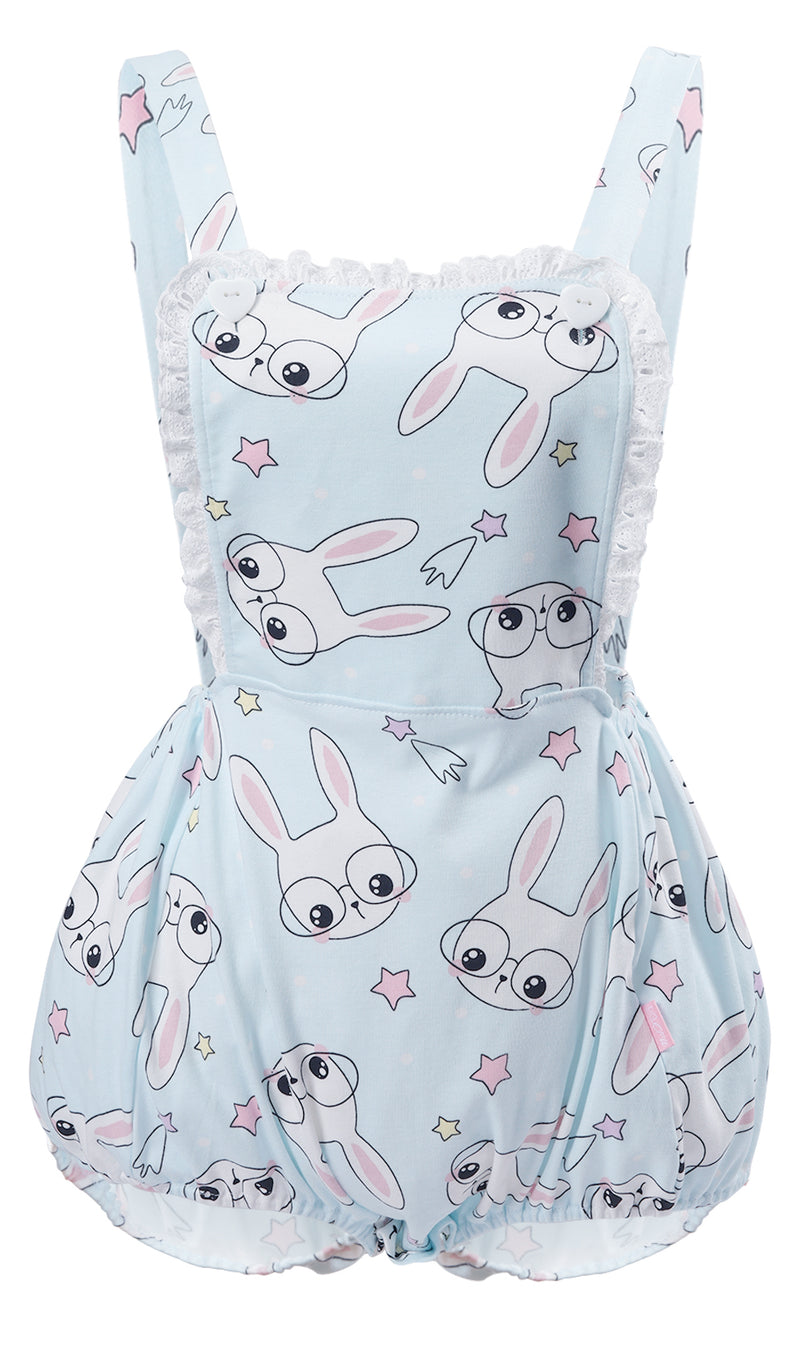 Dr Bunny Overall-Blue