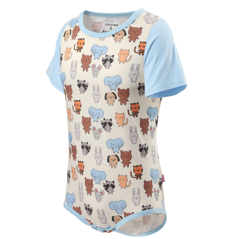 Happy Zoo Onesie With sleeves for Men