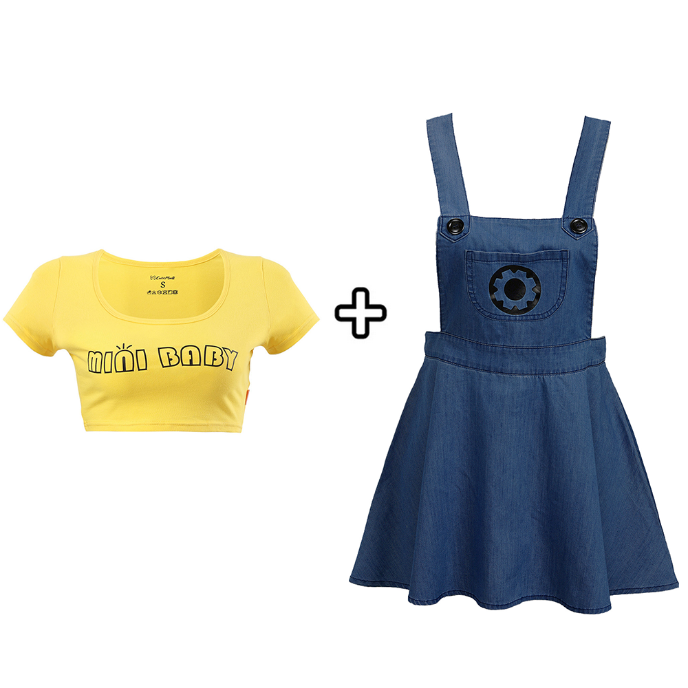 Mini Baby Overall Set - Mazarine