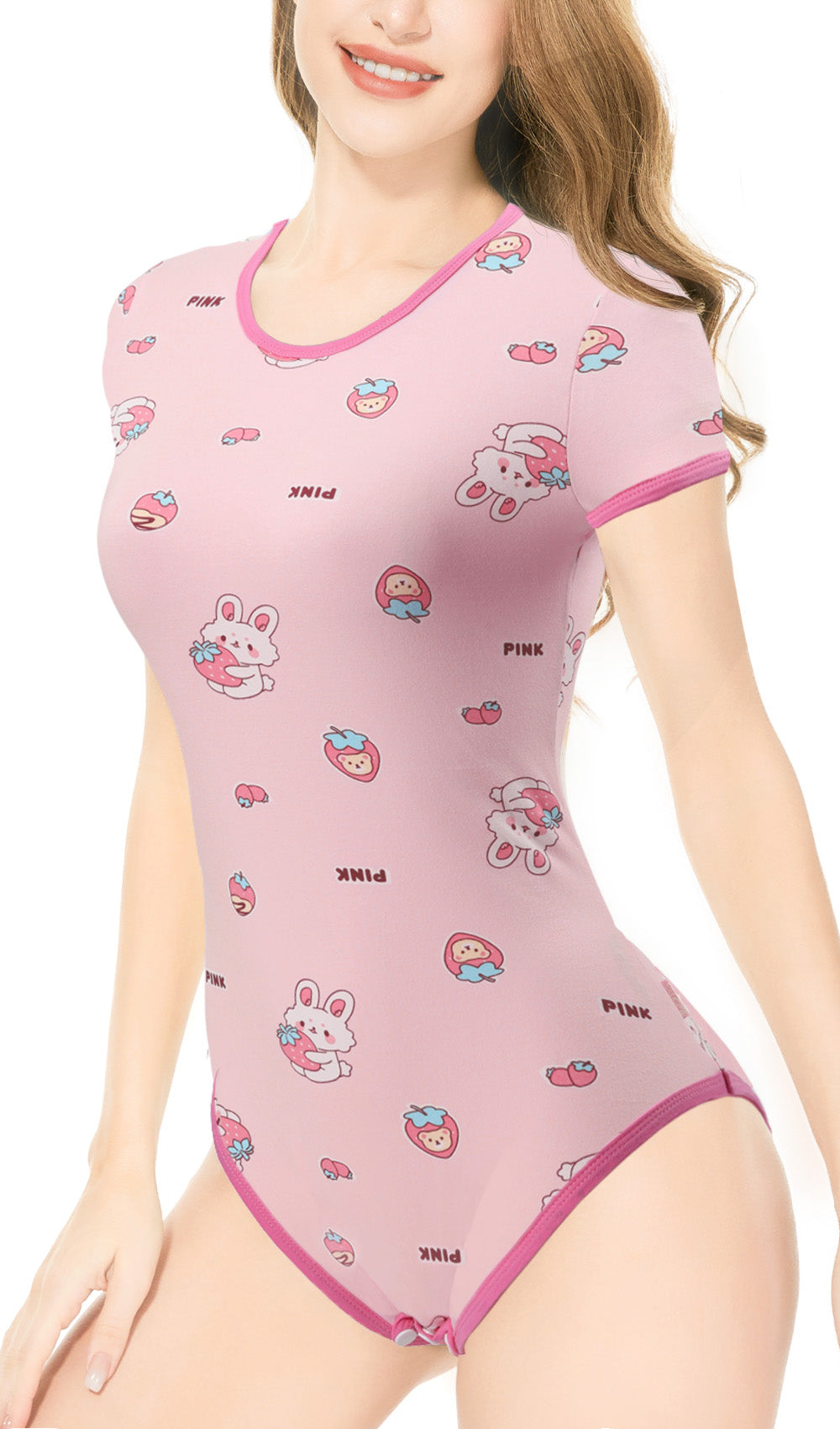 Cutie strawberry bunny Onesie