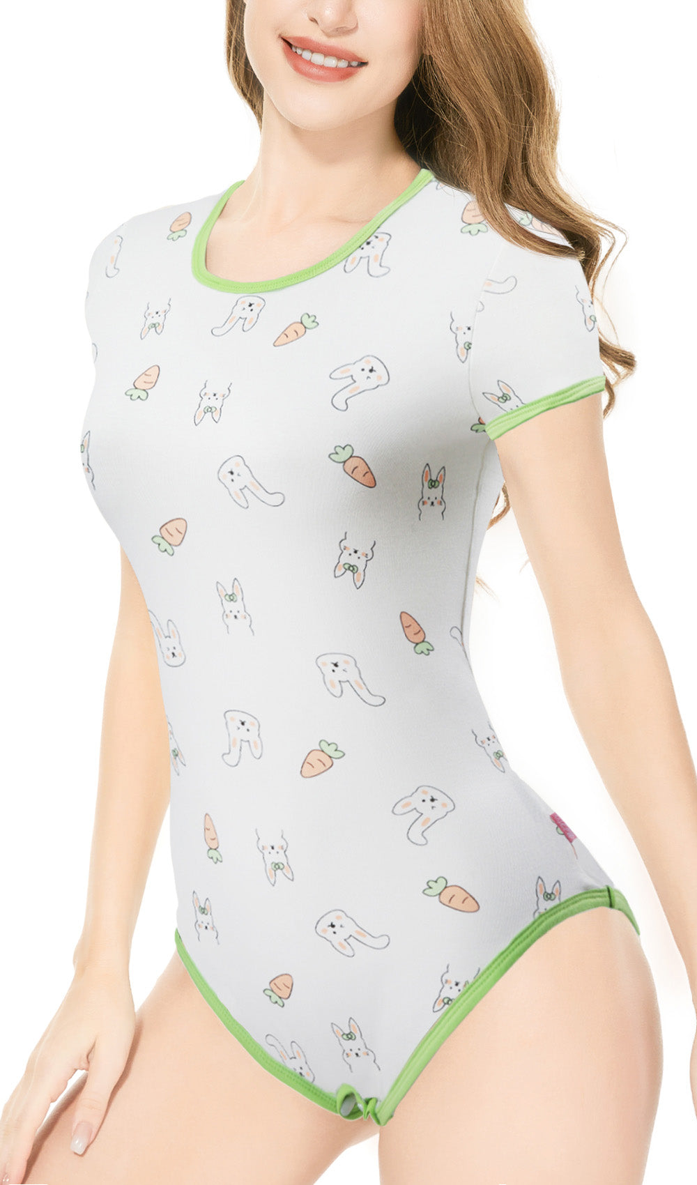 Rabbits love carrots Onesie